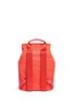 Back View - Click To Enlarge - TORY BURCH - Leather trim nylon backpack