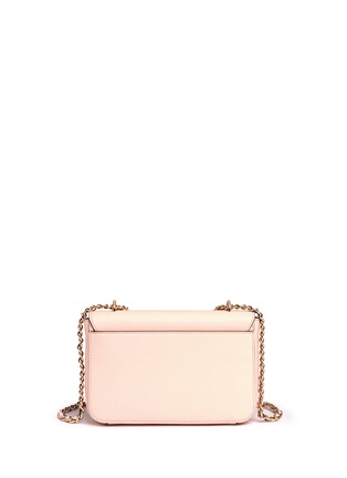 Back View - Click To Enlarge - TORY BURCH - 'Robinson' two-way chain saffiano leather shoulder bag