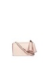 Main View - Click To Enlarge - TORY BURCH - Thea Mini' pebbled leather crossbody tassel bag