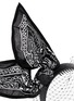 Detail View - Click To Enlarge - PIERS ATKINSON - 'Bandita' Swarovski crystal veil bandana bow headband