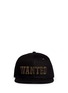Main View - Click To Enlarge - PIERS ATKINSON - 'Wanted' strass bullet hole baseball cap