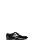 Main View - Click To Enlarge -  - Textured patent leather Derbies