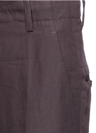 Detail View - Click To Enlarge - ISABEL MARANT - 'Senda' high waist ankle grazer pants