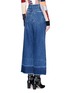 Back View - Click To Enlarge - RACHEL COMEY - 'Legion' raw edge cuff wide leg jeans