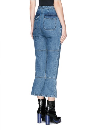 Back View - Click To Enlarge - RACHEL COMEY - 'Pursue' flared cropped jeans