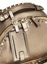 Detail View - Click To Enlarge - VALENTINO GARAVANI - 'Rockstud' metallic leather backpack