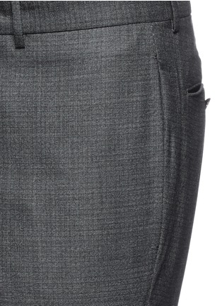 Detail View - Click To Enlarge - TOMORROWLAND - Slim fit wool hopsack pants