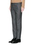Front View - Click To Enlarge - TOMORROWLAND - Slim fit wool hopsack pants