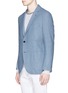 Front View - Click To Enlarge - TOMORROWLAND - Houndstooth wool-cashmere blazer