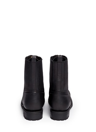 Back View - Click To Enlarge - ASH - 'Rachel' stud front nappa leather zip boots