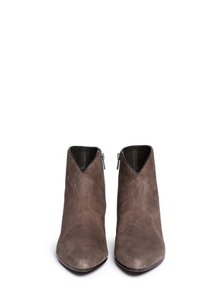 Figure View - Click To Enlarge - ASH - 'Hurrican' suede cowboy ankle boots