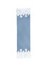 Main View - Click To Enlarge - VALENTINO GARAVANI - Lace trim plissé pleat silk scarf