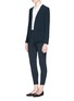 Figure View - Click To Enlarge - THEORY - 'Niransi' open front blazer