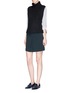 Figure View - Click To Enlarge - THEORY - 'Harwell' admiral crepe skirt