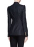 Back View - Click To Enlarge - ALEXANDER MCQUEEN - Pinstripe double breast jacket