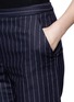 Detail View - Click To Enlarge - ALEXANDER MCQUEEN - Stripe virgin wool pants