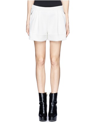Main View - Click To Enlarge - 3.1 PHILLIP LIM - Bonded techno jersey shorts