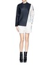 Figure View - Click To Enlarge - 3.1 PHILLIP LIM - Bonded techno jersey shorts