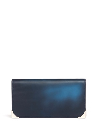 Figure View - Click To Enlarge - ALEXANDER WANG - 'Prisma' thermo-reactive leather continental wallet