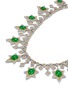 Figure View - Click To Enlarge - BUCCELLATI - Diamond jade 18k gold earrings and necklace set