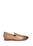 Main View - Click To Enlarge - MARSÈLL - 'Colteldino' distressed leather slip-ons