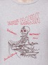 Detail View - Click To Enlarge - 73387 - 'Surf Mania' skeleton embroidered cotton T-shirt