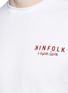 Detail View - Click To Enlarge - KINFOLK - Showgirl slogan print cotton T-shirt