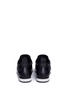 Back View - Click To Enlarge - TORY BURCH - 'Laney' glass stone stretch leather sneakers