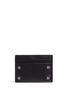 Main View - Click To Enlarge - VALENTINO GARAVANI - Rockstud' leather card holder