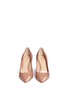 Front View - Click To Enlarge - GIANVITO ROSSI - 'Gianvito 85' patent leather pumps