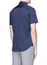 Back View - Click To Enlarge - THEORY - 'Sylvain' short sleeve poplin shirt
