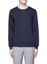 Main View - Click To Enlarge - THEORY - 'Danen' geometric cloqué sweatshirt