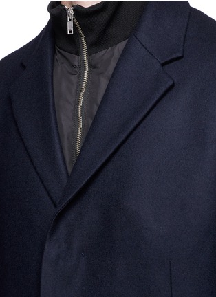 Detail View - Click To Enlarge - THEORY - 'Delancey DK' bomber jacket underlay coat