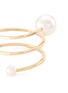Detail View - Click To Enlarge - SOPHIE BILLE BRAHE - 'Louise Grand' Akoya pearl 14k yellow gold spiral ring