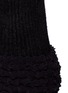 Detail View - Click To Enlarge - XIAO LI - 'Lusso' knotted rib knit flared pants