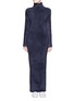 Main View - Click To Enlarge - XIAO LI - 'Lusso' rib knit turtleneck maxi dress