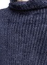Detail View - Click To Enlarge - XIAO LI - 'Lusso' knotted rib knit turtleneck sweater