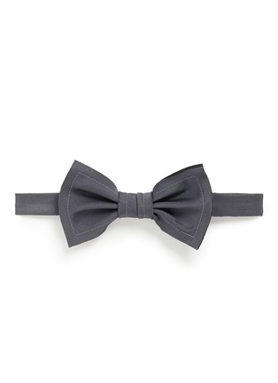 Main View - Click To Enlarge - LANVIN - Raw edge trim bow tie