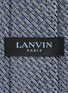 Detail View - Click To Enlarge - LANVIN - Woven effect silk jacquard tie