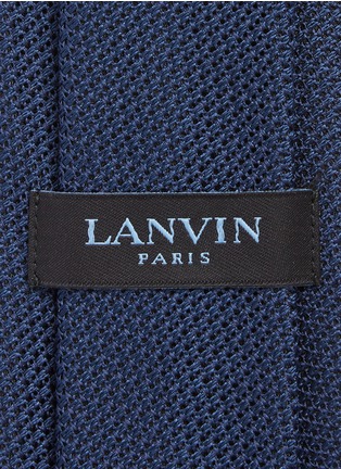 Detail View - Click To Enlarge - LANVIN - Woven silk tie