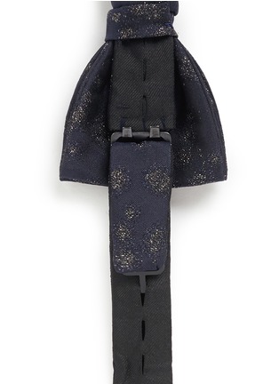 Detail View - Click To Enlarge - LANVIN - Shimmer embroidered bow tie