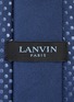 Detail View - Click To Enlarge - LANVIN - Graduating dot jacquard silk tie