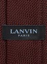Detail View - Click To Enlarge - LANVIN - Woven silk tie