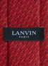 Detail View - Click To Enlarge - LANVIN - Knit effect silk satin tie