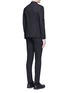 Back View - Click To Enlarge - NEIL BARRETT - Skinny fit pinstripe suit