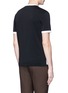 Back View - Click To Enlarge - NEIL BARRETT - Contrast edge knit T-shirt