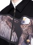 Detail View - Click To Enlarge - NEIL BARRETT - Eagle print patch jacket