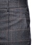 Detail View - Click To Enlarge - NEIL BARRETT - Skinny fit Glen plaid virgin wool-blend pants
