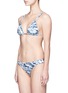 Figure View - Click To Enlarge - VIX - 'Anatolia' geometric scale print bikini bottoms