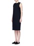 Front View - Click To Enlarge - THE ROW - 'Tottie' scuba jersey shift dress
